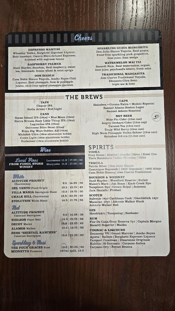 The Local @ALB Menu image 1